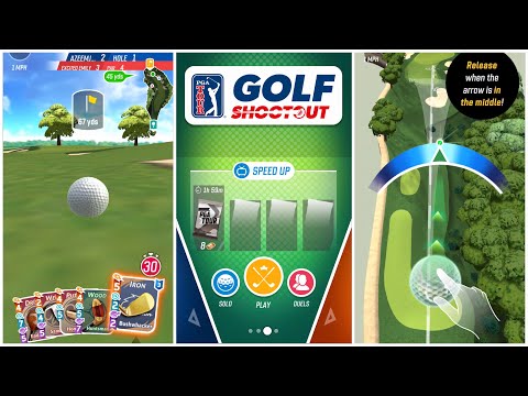 PGA TOUR: GOLF SHOOTOUT- iOS- FIRST GAMEPLAY- iPhone X - YouTube