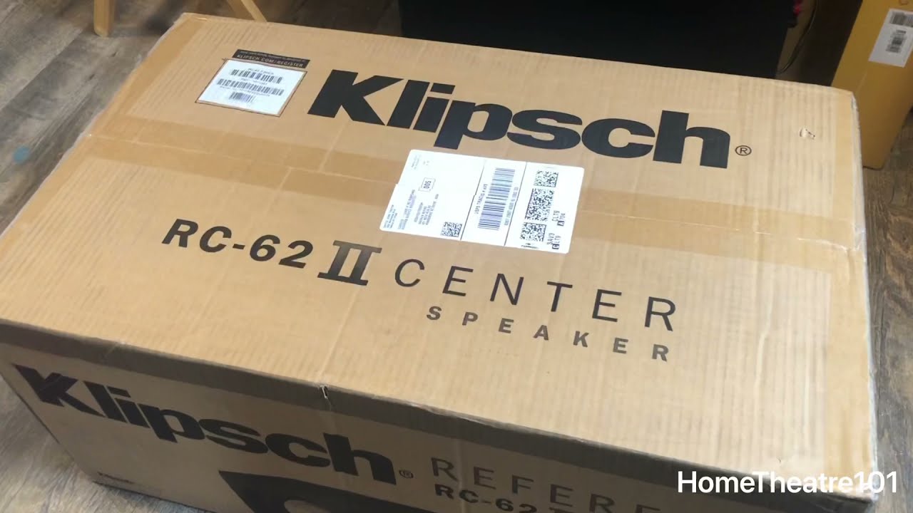 video Loa Center Klipsch RC 62 II Chính Hãng 0