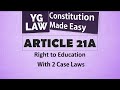 Article 21A - Constitution of India