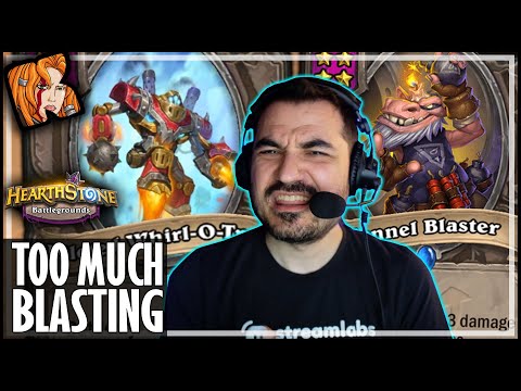 I WENT FULL TUNNEL BLASTER! - Hearthstone Battlegrounds