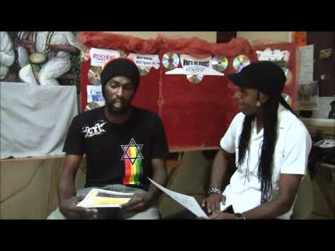 King Solomon Interviews Iya Ingi 1 of 2  For Hot Wax Television Portland Jamaica.wmv