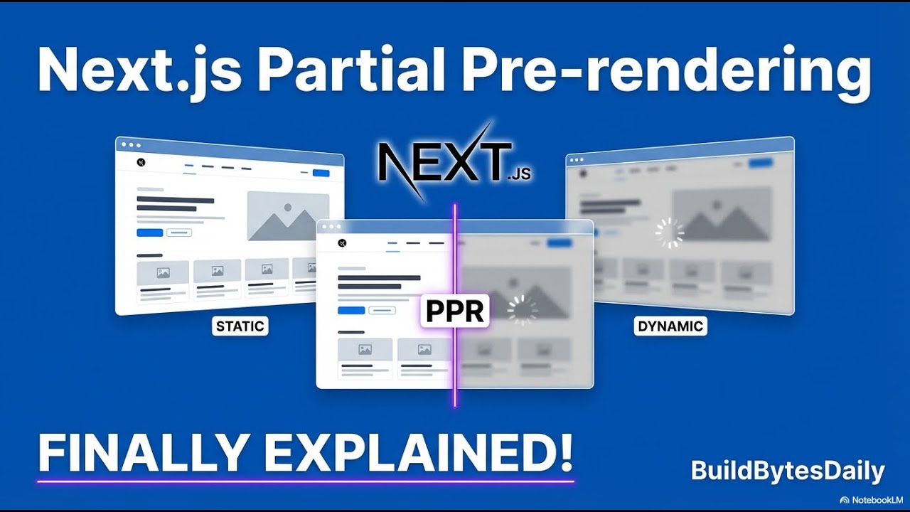 Nextjs PPR (Partial Prerendering) Explained — Combining Static and Dynamic Rendering