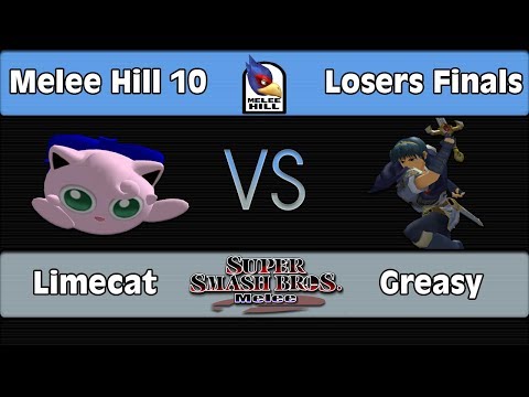 Melee Hill 10: Limecat (Puff) Vs. Greasy (Marth) - LF