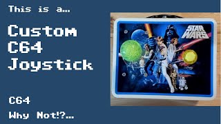 This is a Custom joystick for the C64