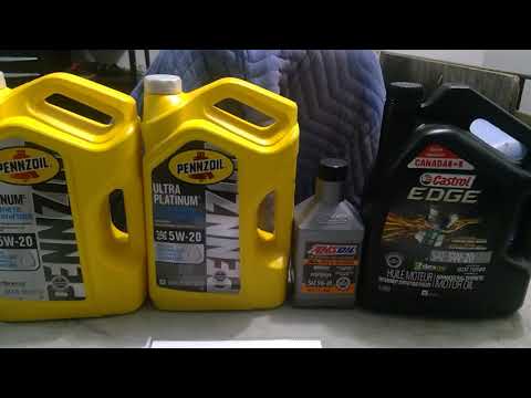 Pennzoil vs AMSOIL vs Castrol vs Valvoline 5W-20 Oil Analysis