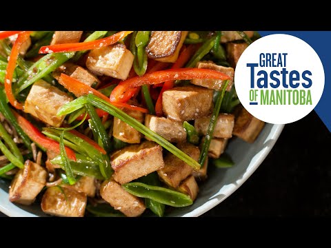 Crispy Tofu Noodle Bowl Recipe-- Healthy and Delicious!