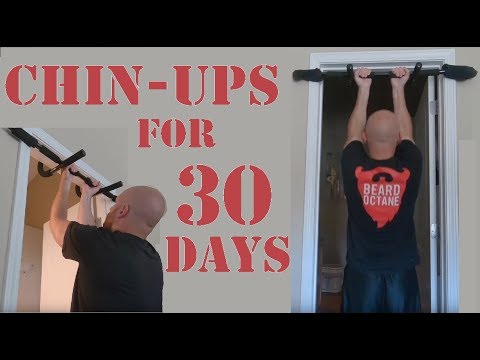 30 DAYS OF CHIN UPS  - THE RESULTS ARE ASTONISHING!
