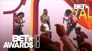Migos Performs "Walk It Talk It" And "Stir Fry"! Did They Stir Up The Night?  | BET Awards 2018