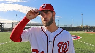 Bryce Harper on his weapons of choice