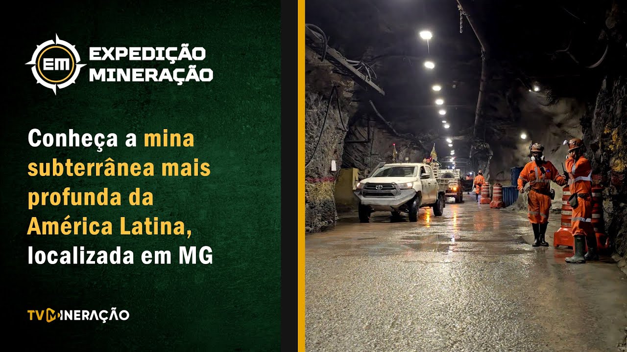 EXPEDIÇÃO MINERAÇÃO | Descemos a 1600m de profundidade para mostrar como funciona a Mina Cuiabá