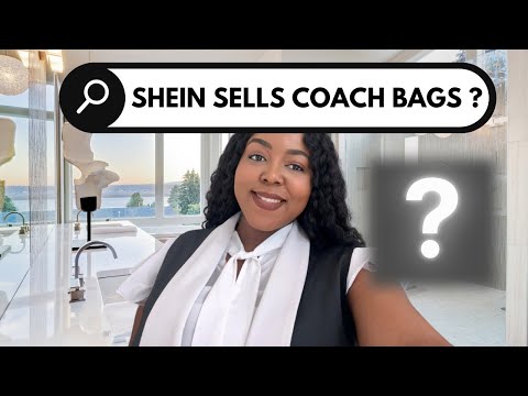 SHEIN COACH BAG UNBOXING AND REVIEW