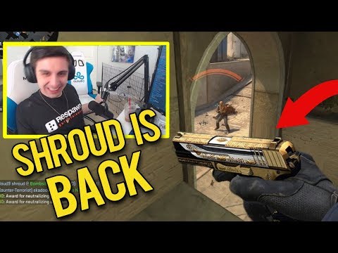 SHROUD INSANE PISTOL ONE TAPS! TARIK AMAZING 1 VS 4 CLUTCH! BEST OF TWITCH CS:GO #357