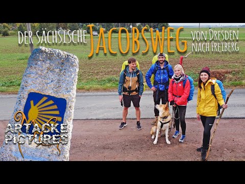 der sächsische Jakobsweg - mit Hund von Dresden nach Freiberg - Urlaub in Deutschland