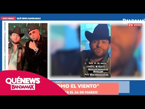 Nicky Jam debuta en el regional mexicano | Qué News Bandamax