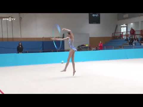 Daniela Munits ❤️🥇 Gymnastik International 2024 EF Hoop