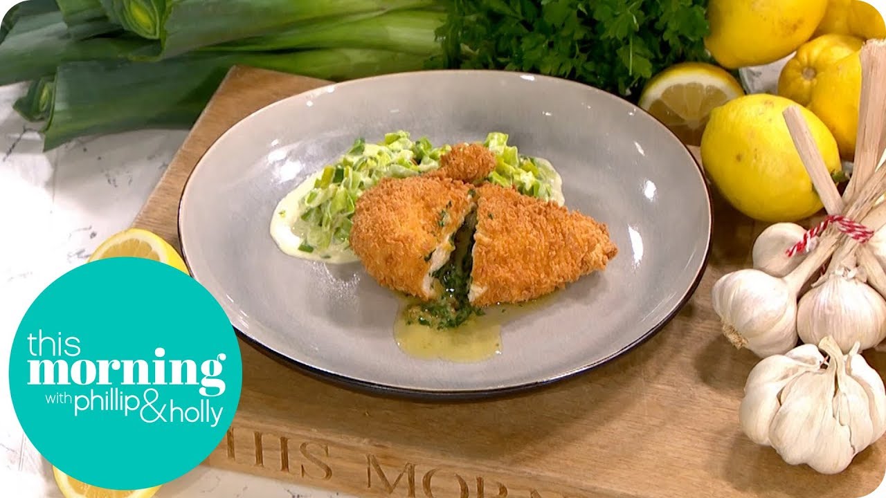Watch video James Martin's Classic Chicken Kiev | This Morning Now James Martin's Classic Chicken Kiev | This Morning