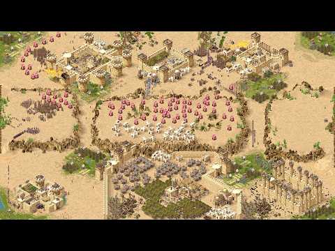 EPIC 3v3 Skirmish Gameplay (DEATHMATCH) - Stronghold Crusader Definitive Edition