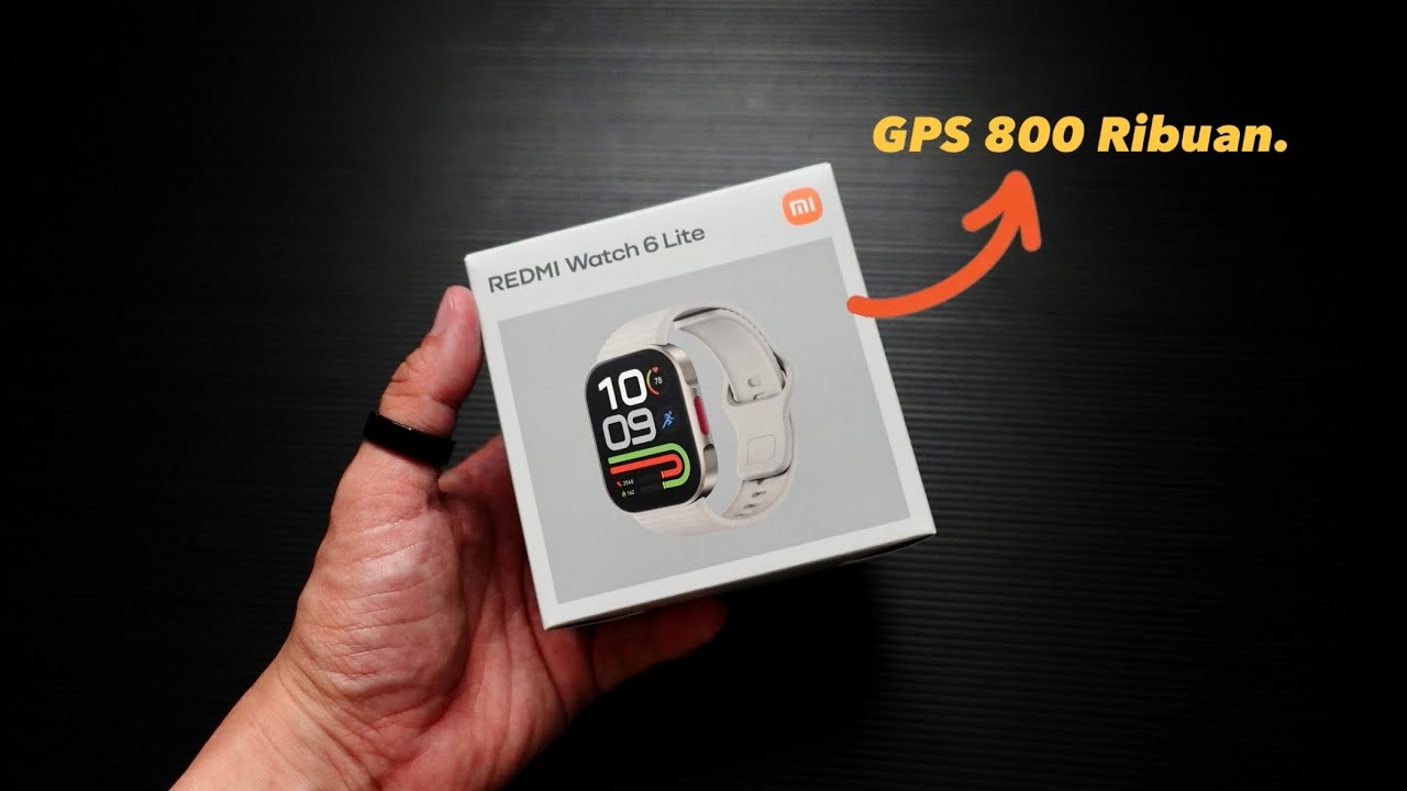 REDMI WATCH 6 LITE - Gps dibawah 1 juta - REVIEW Test Compare