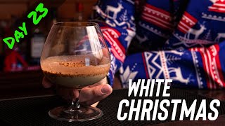 White Christmas Cocktail | Southern Comfort, Chocolate & Eggnog Delight