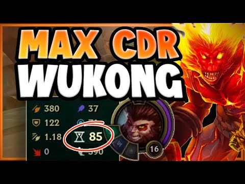 WHEN IS RIOT GOING TO NERF THIS CDR STRAT?? MAX CDR WUKONG IS 100% ABSURD! - League of Legends
