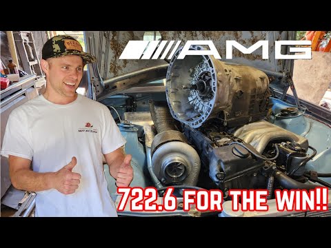 AMG Transmission for a OM606! (Surprisingly simple install)