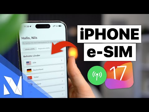 eSIM auf dem iPhone installieren (Urlaub in Asien, USA, etc.) - mit iOS 17 | Nils-Hendrik Welk