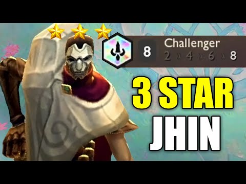 8 Challenger Jhin 3 Star | POWER FOUR!