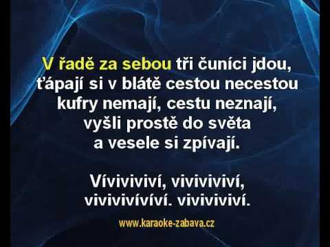 Tři čuníci - Jarek Nohavica Karaoke tip