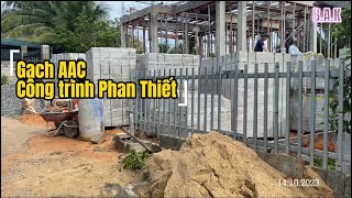 Công trình tại TP Phan Thiết sử dụng gạch nhẹ AAC EBLOCK