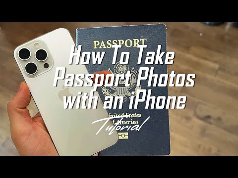 How To Take a U.S Passport Photo & Print with your iPhone