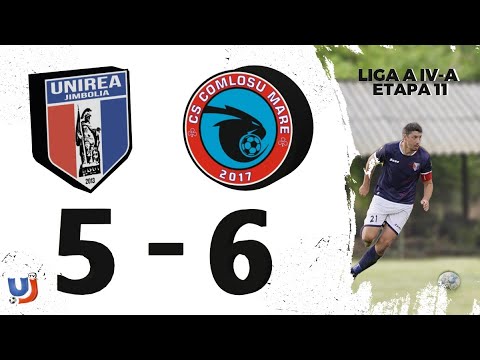 AFC Unirea Jimbolia - CS Comlosu Mare (5-6), Liga lV, Etapa 11, 08.10.22, 4K60FPS