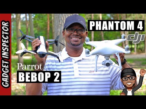 DJI Phantom 4 and Parrot Bebop 2 Video Comparison