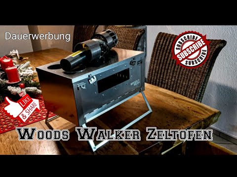 Unboxing / Review Zeltofen der Firma Woods Walker