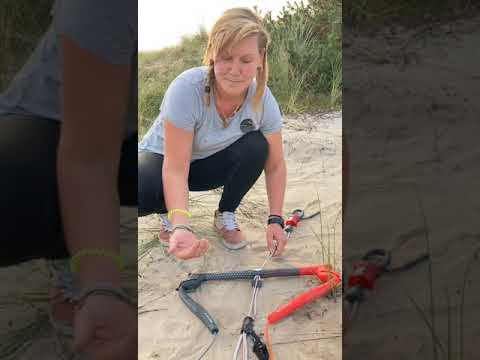 Kitesurfen: BAR + ADJUSTER verstellen für KURZE ARME