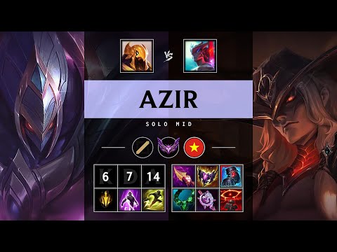 Azir Mid vs Yone - VN Master Patch 25.19