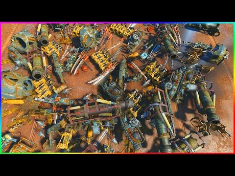 FALLOUT 4 SECRET CHEST WITH ALL LEGENDARY WEAPONS/ARMORS EFFECTS