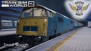Snow Slough - Great Western Express - Class 52 - Train Sim World 2