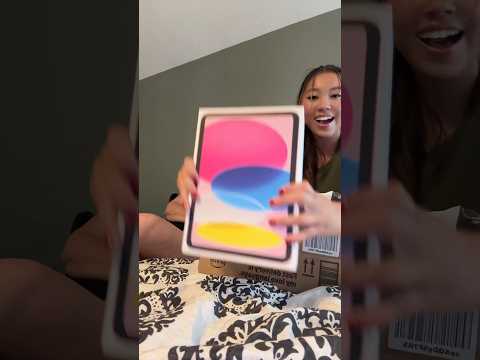 New ipad for college! #college #haul #collegehaul #shoppinghaul #msu #unboxing #ipad