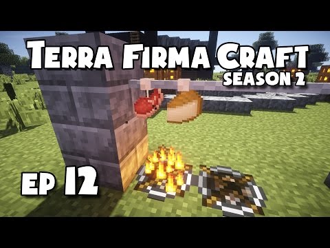 TerraFirmaCraft - S2 #12 - Smoking, Pickling + Making Cheese