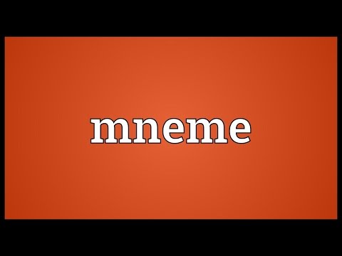 Mneme Meaning
