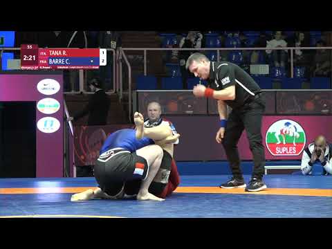 Round 1 Women's GP No-Gi - 71 kg: R. TANA (ITA) v. C. BARRE (FRA)