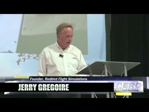 Aero-TV: Jerry Gregoire - Redbird Migration Flight Training Conference 2013