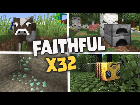 Faithful 32x32 | Texture Pack for Minecraft 1.18 | Bedrock & Java | Download & Showcase