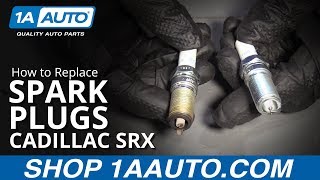 How to Replace Spark Plugs 12-16 Cadillac SRX