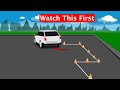 How To Park Using Cones Step By Step Parallelparking