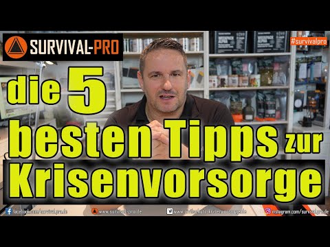 Die 5 besten Profi-Tipps zur Krisenvorsorge 2023