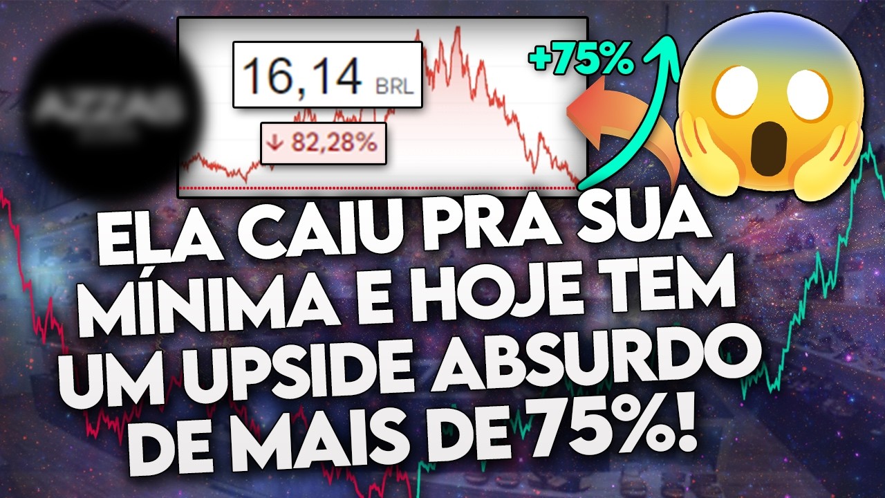 Essas 10 AÇÕES PODEM EXPLODIR quando o JURO CAIR! (Se a CRISE PASSAR qual o UPSIDE DELAS?) - TOP 10