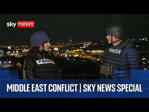 Sky News special programme on the Middle East conflict | Yalda Hakim live in Jerusalem