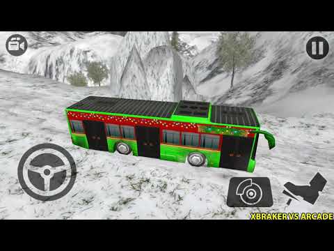 Off Road Hill Bus Driving 2017 | Snow Bus Hill Adventure - Android Gameplay