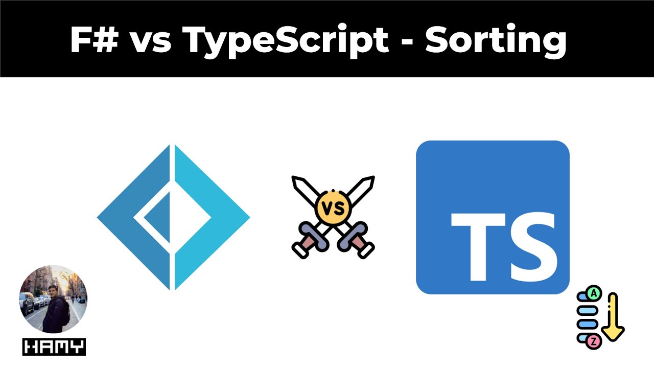 F# vs TypeScript Performance - Sorting 1 Million Elements